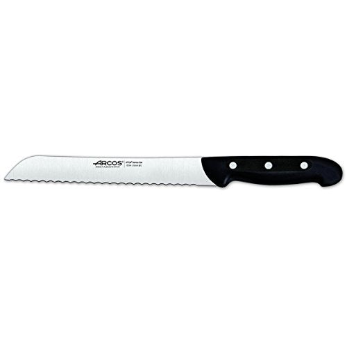  Maitre Bread Knife, 8 Inches, Black