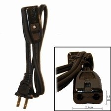 GENERIC Power Cord For Dominion Waffle Maker Iron Models 1316 1316.2 1316.3 Only