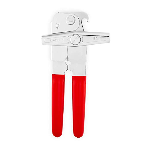  Deluxe Can Opener With Red Grips (Set Of 2)