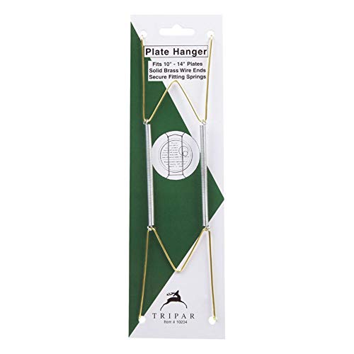  HANGER PLATE BRASS 10-14