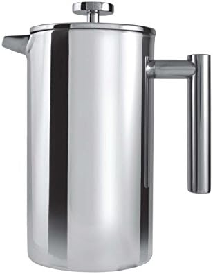  E CFD-03 Stainless Steel Cafetiere, Mirror, 3 Cup