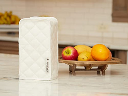  Keepsakes – Can Opener Cover – Dust Protection - Stain Resistant - Washable – Appliance Cover-Cream