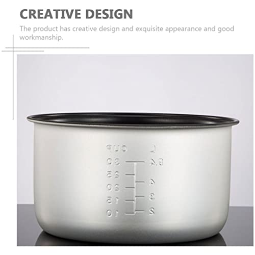  Inside Pot Inner Cooking Pot Rice Cooker Inner Pot Rice Cooker Liner Non- Stick Rice Cooking Container Rice Cooker Pot Electric Cooker Accessory Style B Pressure Cooker Inner Pot Rice Cooker Accessories