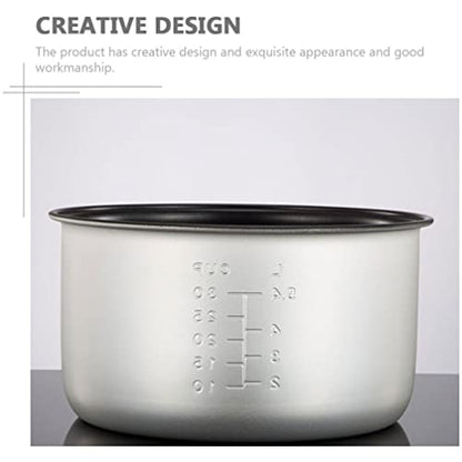  Inside Pot Inner Cooking Pot Rice Cooker Inner Pot Rice Cooker Liner Non- Stick Rice Cooking Container Rice Cooker Pot Electric Cooker Accessory Style B Pressure Cooker Inner Pot Rice Cooker Accessories