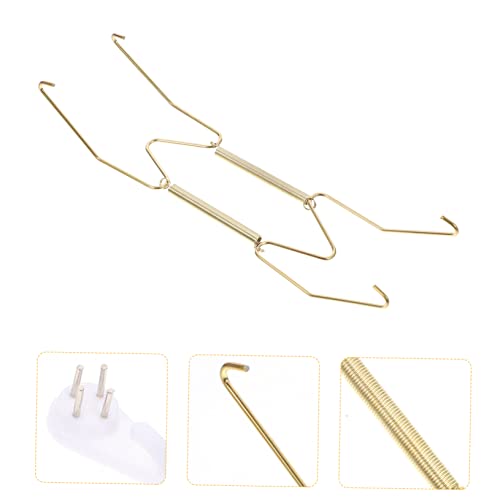  4pcs Black Decor White Utensil Holder Black Metal Invisible Plate Hanger Plate Hangers For The Wall Plate Wall Mount Stickers Picture Photo Wall Tray Silk Board