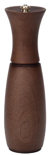  ' Mill Border Grill Salt Mill, Walnut Stain - 8 Inch, Adjustable Coarseness Fine To Coarse, MADE IN U.S.A.