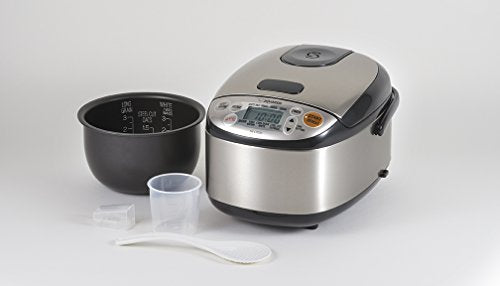  NS-LGC05XB Micom Rice Cooker & Warmer, 3-Cups (uncooked), Stainless Black