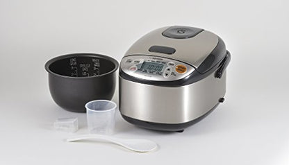  NS-LGC05XB Micom Rice Cooker & Warmer, 3-Cups (uncooked), Stainless Black