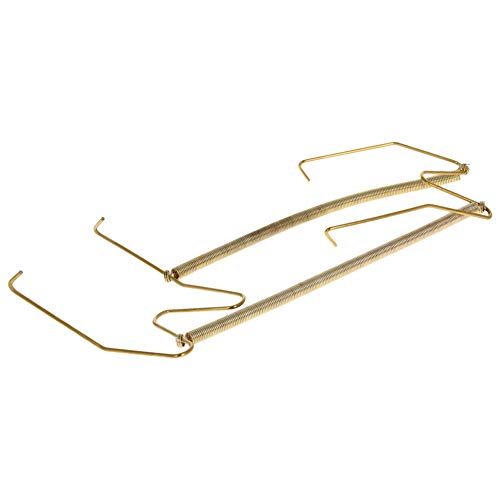  Fielect 2Pcs Plate Hanger 15.98" W Type Stainless Steel Plate Hangerswith Tip Protectors For Walls Compatible Decorative Plates Hooks Dish Diaplay Holder