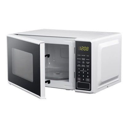 N/A 0.7 Cu Ft Capacity Countertop Microwave Oven, White