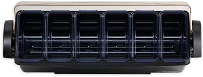  The Dome Garnish Center, 10 Piece - 3 Quart Capacity, 22" L X 7-1/2" W X 8-1/2" H