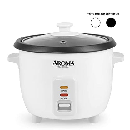  RC-743-1NGR 6-Cup (Cooked) (3-Cup UNCOOKED) Pot Style Rice Cooker And Food Steamer,Red & Aroma 6-cup (cooked) 1.5 Qt. One Touch Rice Cooker, White (ARC-363NG)