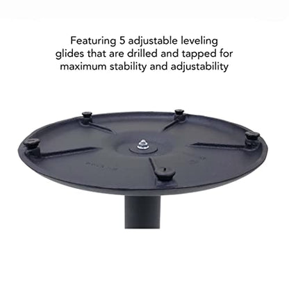  Bar Height Metal Table Base For Restaurants 22W X22D X40.75H | Our Cast Iron Table Base Is Perfect For Restaurants, Coffee Shops, Lounge Areas, And More | THT603-22BH Made In North America