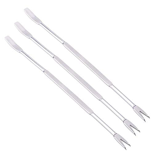  Ajmyonsp 12Pcs Crab Crackers And Tools/Lobster Nut Crackers And Picks - 6 Crab Leg Forks 4 Lobster Shellers, 2 Stainless Steel Seafood Crackers & Storage Bag