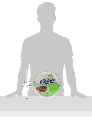 Chinet Classic White Dinner Plates, 32 Ct