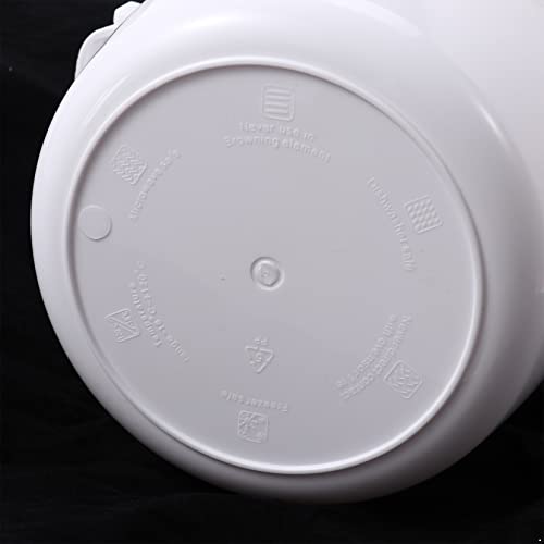  Microwave Rice Steamer Cooker With Rice Paddle Microwave Food Container White Small One Size
