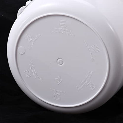  Microwave Rice Steamer Cooker With Rice Paddle Microwave Food Container White Small One Size