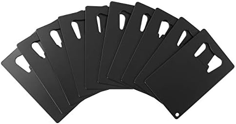  Bottle Opener, Yoption 10Pcs Stainless Steel Credit Card Size Beer Bottle Opener Cap For Wedding Party Groomsmen Bridesmaid Gifts