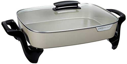 Presto , Grey Ceramic 06856" Electric Skillet, 16"