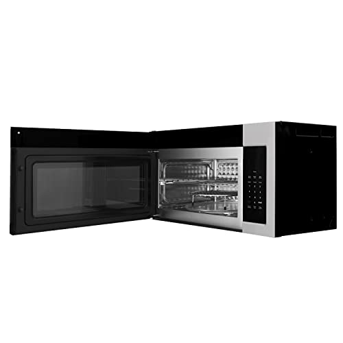  INE 1.5 Cu. Ft. Over The Range Convection Microwave Oven In Fingerprint Resistant Stainless Steel With Traditional Handle And Sensor Cooking