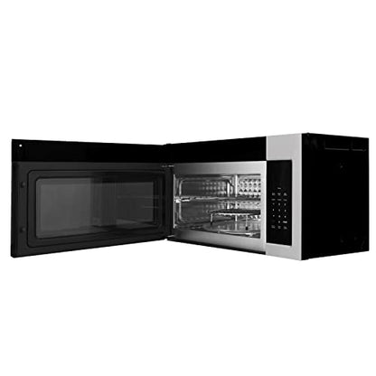  INE 1.5 Cu. Ft. Over The Range Convection Microwave Oven In Fingerprint Resistant Stainless Steel With Traditional Handle And Sensor Cooking