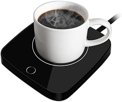  Coffee Cup Warmer For Desk, Smart Coffee Mug Warmer For Desk Home Office Use With 3 Temperature Setting, Beverage Warmer Candle Warmer For Tea, Water, Milk, Coffee Mug Warmer, Coffee Heating Plate