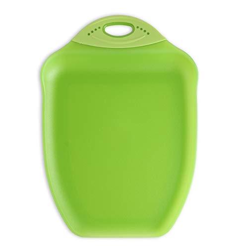  Chop & Scoop Cutting Board, 9.5 By 13 Inches, Solid Green
