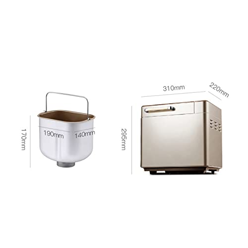  Mbj Bread Maker Full-Automatic Small Multifunctional Bread Machine For Fermenting Flour, Toaster