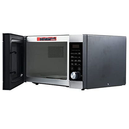 Countertop Microwave Oven, 1.1 Cu. Ft. 1000-Watts Microwave Oven With Sensor Cook & Sensor Reheat, 7 Convenient Programs, Express Cooking Knob, Stainless Steel Countertop Microwave Ovens