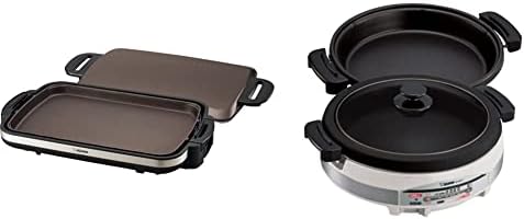  EA-DCC10 Gourmet Sizzler Electric Griddle,Stainless Brown Extra Large