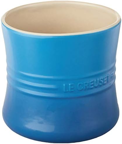  Le Creuset Stoneware Utensil Crock, 1 Qt., White