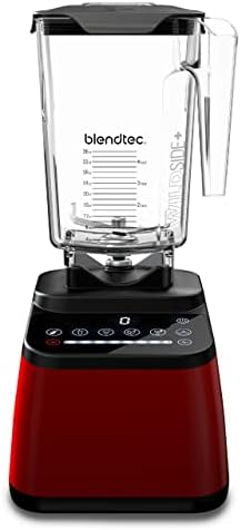 Blendtec Original Designer Series Blender And 90 Oz WildSide+ Jar - Kitchen Blender Bundle - Black