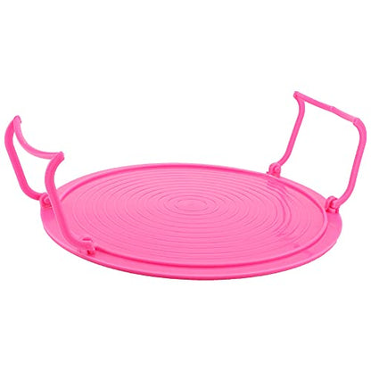  Multifunctional Plastic Steaming Dish, Microwave Oven Tray Rack, Cooking Tray Rack, Microwave Oven Heating Layered Steaming Rack For Saving Energy(Red), Steaming Dish Microwave Oven Tray Rack Mul