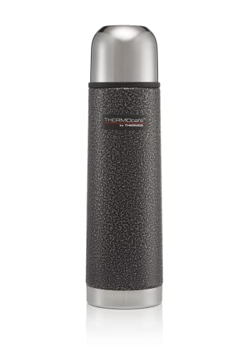 Thermos Hermos 187011 ThermoCafé Stainless Steel Flask, Hammertone Grey, 500 Ml