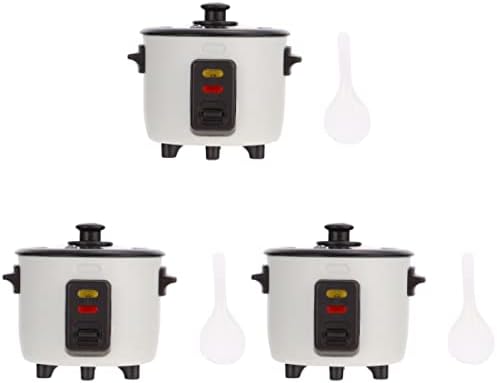  Kisangel Mini Brands Play Food Miniature Rice Cooker Rice Cooker Simulation Rice Cooker Mini Rice Cooker Model Appliance Kitchen Mini Brands Play Food