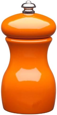 ' Mill Marsala Collection Pepper Mill, Cinnabar - 4 Inch, Adjustable Coarseness Fine To Coarse, MADE IN U.S.A.