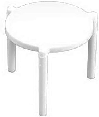  SafePro PZS, 1.5-Inch White Plastic Pizza Stands/Savers/Stax, Take Out Catering Disposable White Pizza Stack (50)