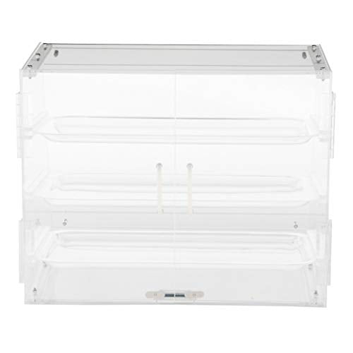  3-Tier Pastry Display Case, Acrylic Medium