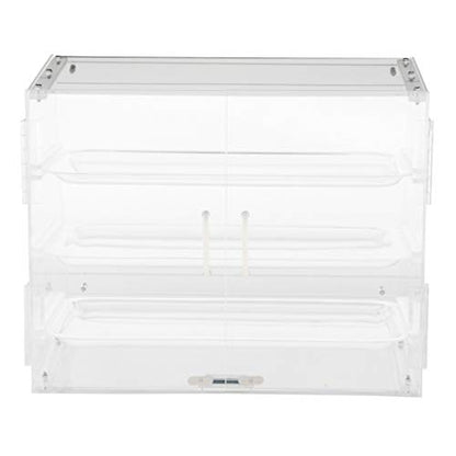  3-Tier Pastry Display Case, Acrylic Medium