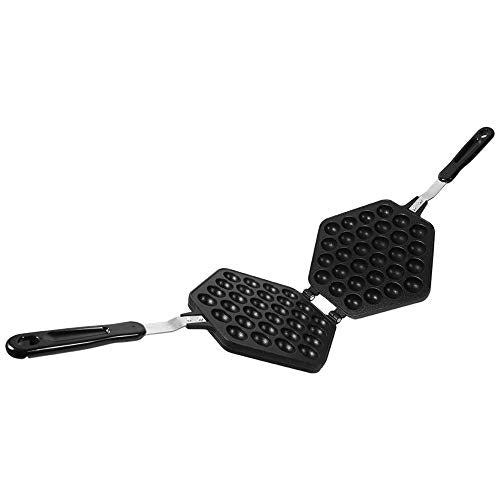  Egg Bubble Waffle Baking Mold Pan, Aluminum Alloy Nonstick Diy Eggettes Pan Egg Bubble Cake Baking Mold Plate Using For Home