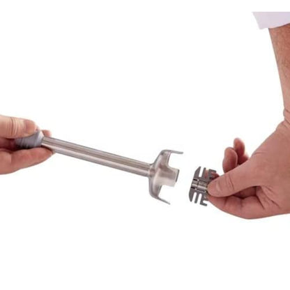  MICROMIX Variable-Speed Power Mixer Immersion Blender With 7-Inch Arm/Shaft, 120v, Grey