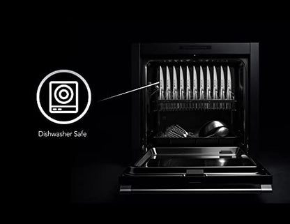  Steak Knives Set Of 8, NSF Certified German 1.4116 Steel Serrated Steak Knife Set, Dishwasher Safe One Piece Design Kitchen Knives Set With Gift Box