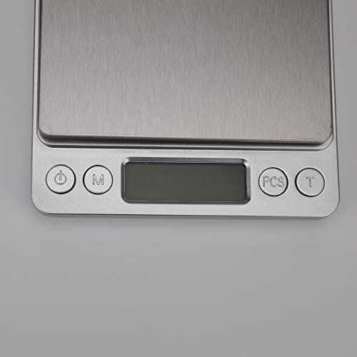  Noonhorse Food Scale Kitchen Digital Scale Ounces & Grams OZ Weight Loss Smart Gram Scales For Coffee Baking Jewelry Espresso Small Scale, 3000 G