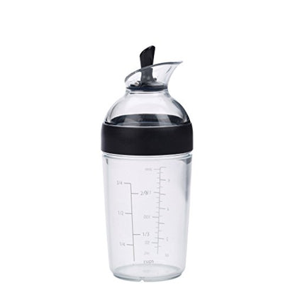  OXO Good Grips Large Salad Spinner - 6.22 Qt. & Good Grips Little Salad Dressing Shaker - Black