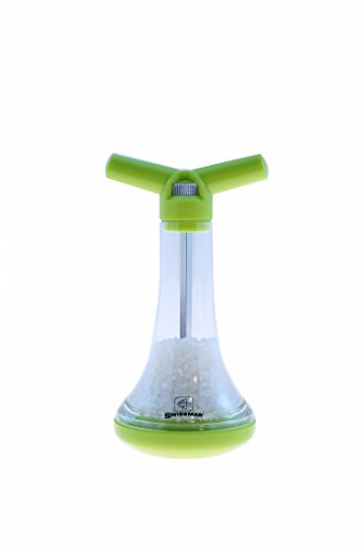  Culbuto Rock N' Roll Salt Mill, 8", Green