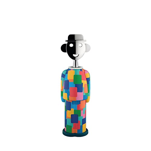 Alessi Alessandro M. - Design Corkscrew In Thermoplastic Resin And Chrome-Plated Zamak, Groningen. 2019 Limited Edition.
