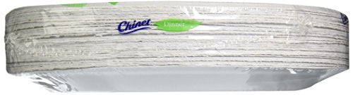  Chinet Classic White Dinner Plates, 32 Ct