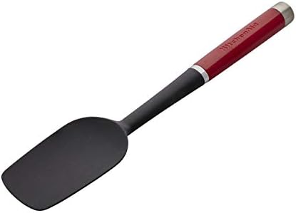 KitchenAid Gourmet Spoon Spatula, 11.85-Inch, Matte Red