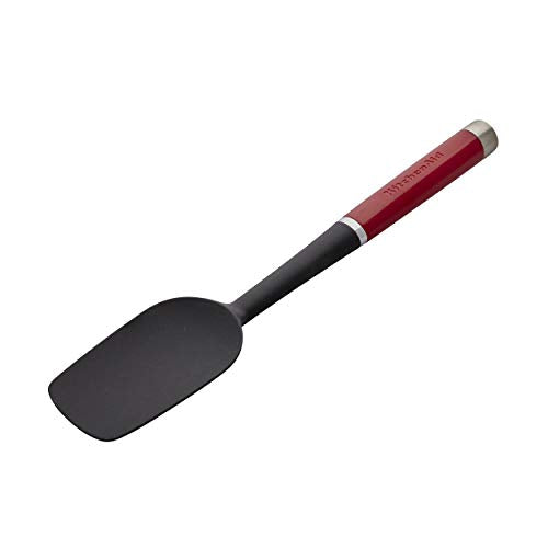 KitchenAid Gourmet Spoon Spatula, 11.85-Inch, Matte Red