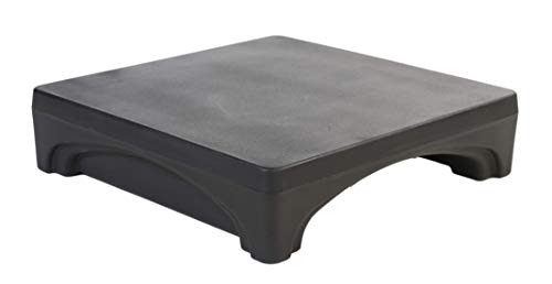  Forte Products 8001813 Mini Merchandiser, 1500 Load Capacity, 24" L X 24" W X 6" H, Black